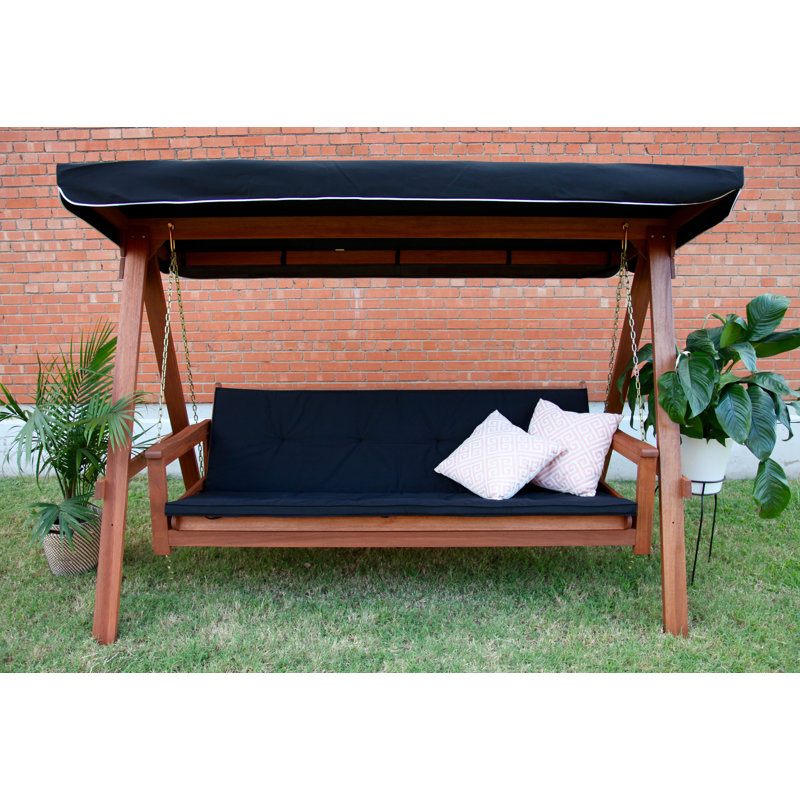 Darby Home Co Peggy Daybed Porch Swing with Stand Reviews Wayfair Canada